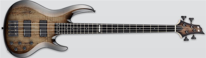 ESP LTD E-II BTL-4 Bass Black Natural Burst