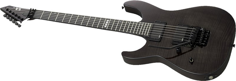 ESP E-II M-II See-Thru Black LH 2