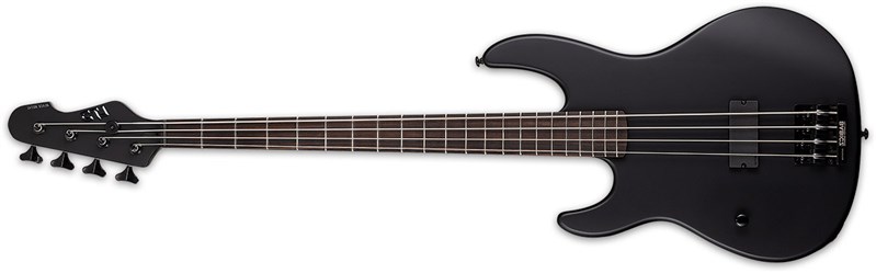 ESP LTD AP-4 Black Metal LH Bass Black Satin 1