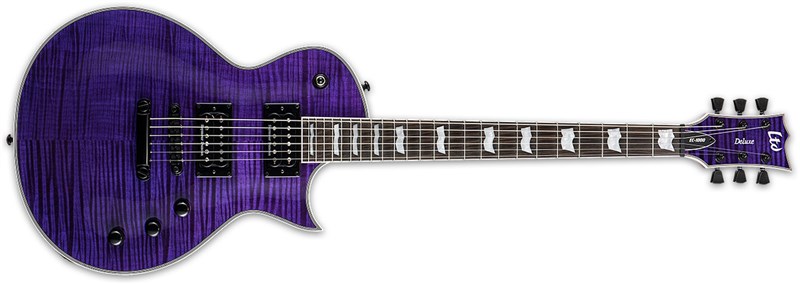 ESP LTD EC-1000 See-Thru Purple 1