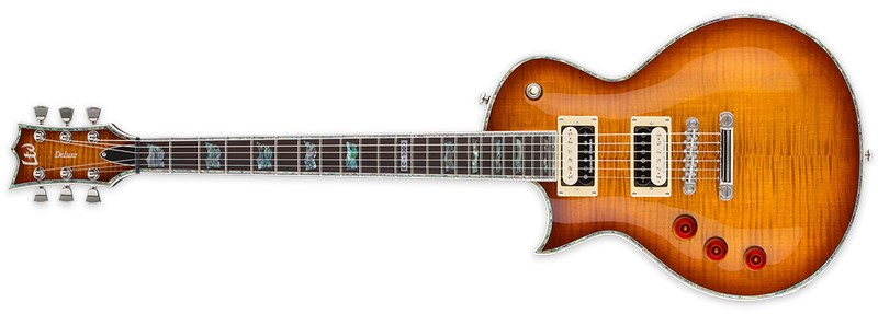 ESP LTC EC-1000 LH Amber Sunburst