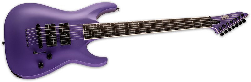 ESP LTD SC-607 Baritone Purple Satin 3