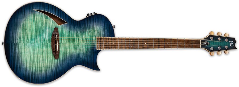 ESP LTD TL-6 Thin Line, Aqua Marine Burst 1