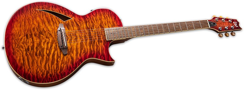 ESP LTD TL-6 Thin Line Tiger Eye Burst 3