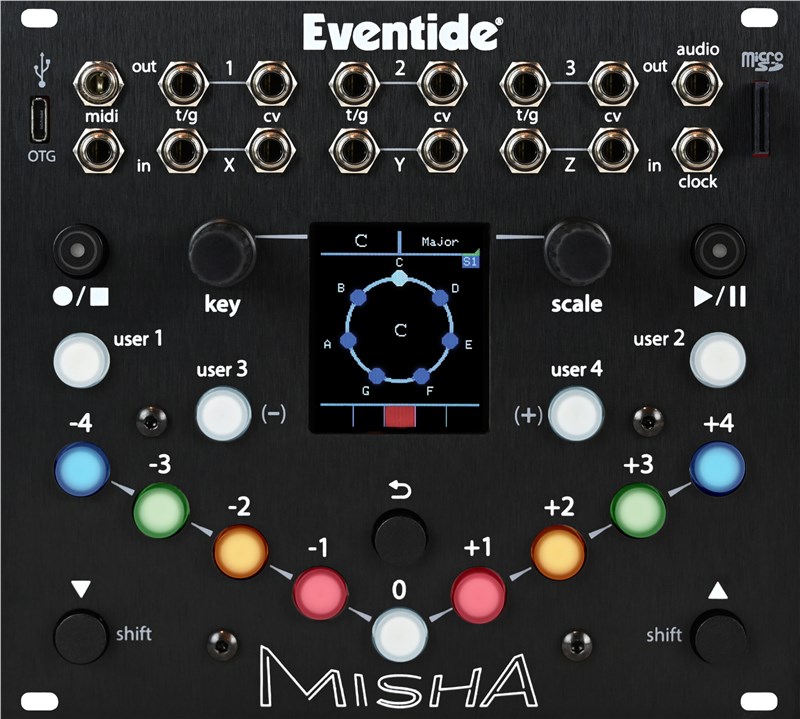 Eventide Misha Instrument & Sequencer Module