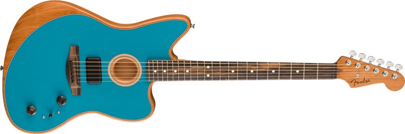 Fender Acoustasonic Jazzmaster Ocean Turquoise 2