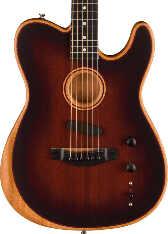 Telecaster All-Mahogany, Bourbon Burst