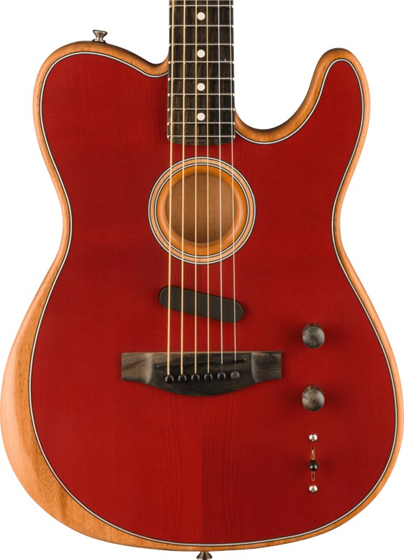 Fender American Acoustasonic Telecaster Red