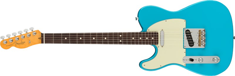 Fender American Pro II Tele Miami Blue LH