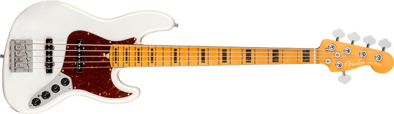 Fender American Ultra Jazz Bass V Arctic Pearl