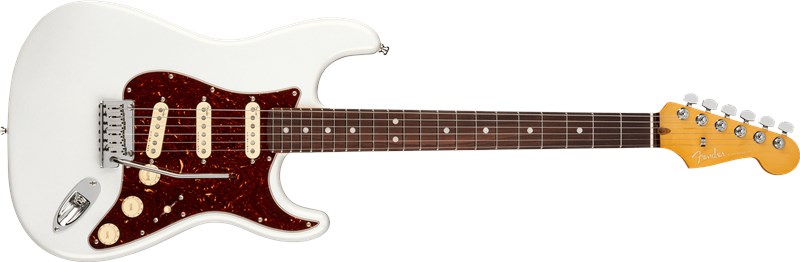 Fender American Ultra Stratocaster RW Arctic Pearl