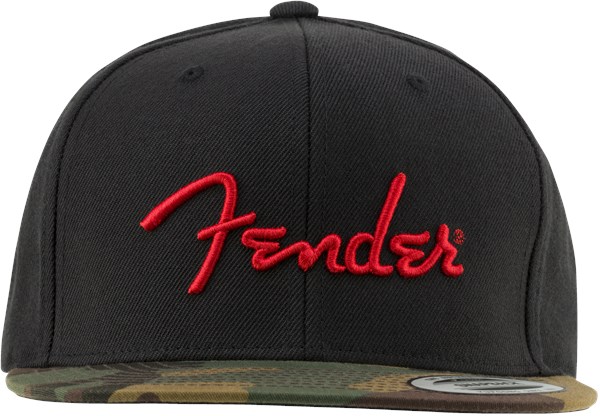 Fender Camo Flatbill Hat Camo