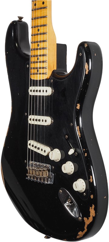 Fender Custom Shop 57 Strat, Black - Body Right