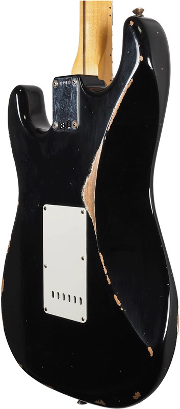 Fender Custom Shop 57 Strat, Black - Rear Right