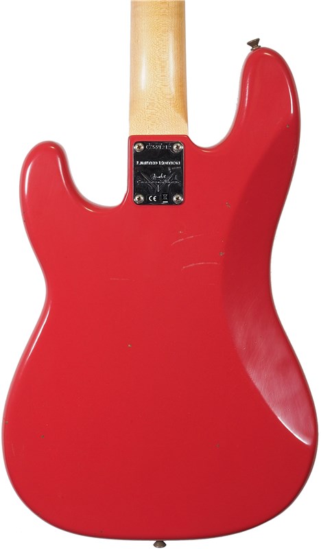 FenderCShop60PBassJmanRelicFRed7