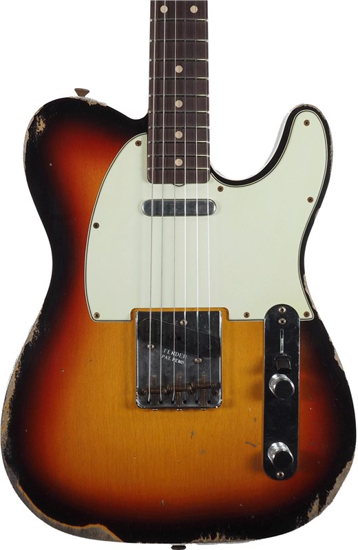 Fender Custom Shop 60 Telecaster C3Tone Sunburst1