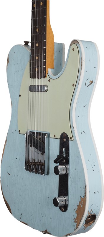 Fender CShop 60 Telecaster Relic Sonic Blue3