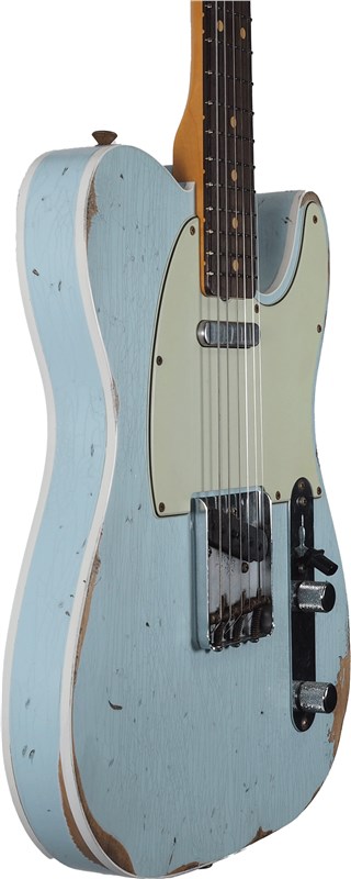 Fender CShop 60 Telecaster Relic Sonic Blue4