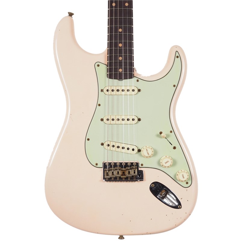 Fender LTD 59 Stratocaster Jman Relic ASPink1