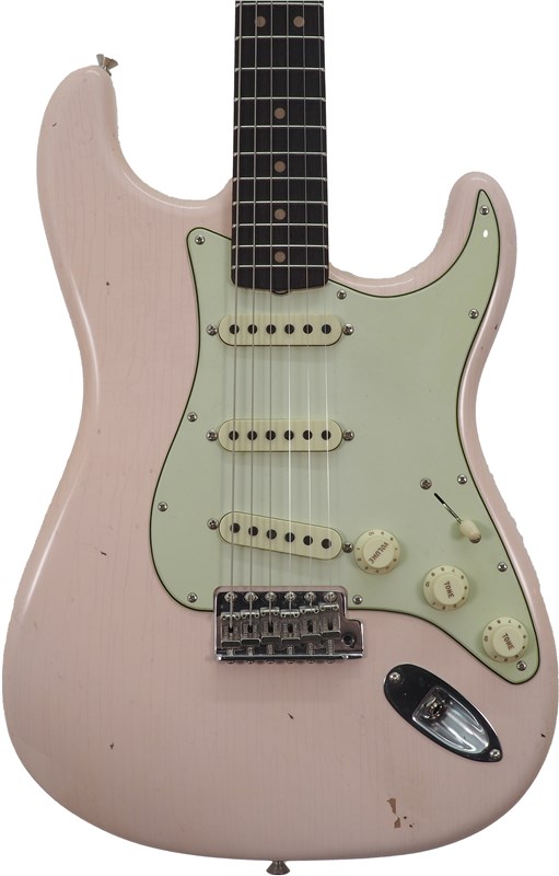 FenderCShopLTD64StratJmanRelicSFASPink1