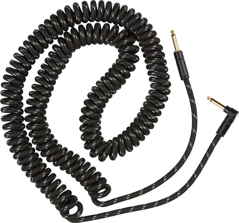 Fender Deluxe Coil Cable Black Tweed