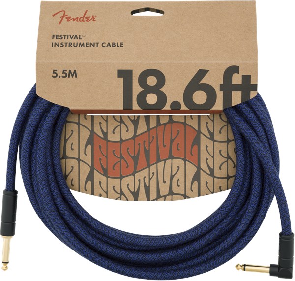 Fender Festival Instrument Cable Blue Dream