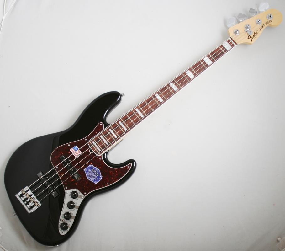 Fender Fsr American Deluxe Jazz Bass Limited Edition Black Rosewood 7093