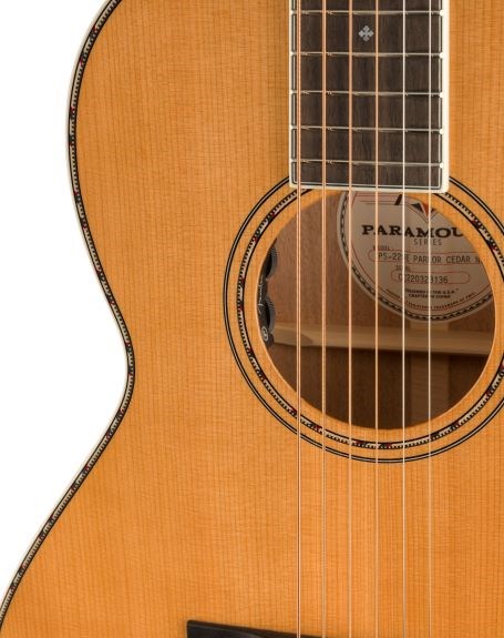 Fender FSR Paramount PS-220E Parlor, Cedar Top