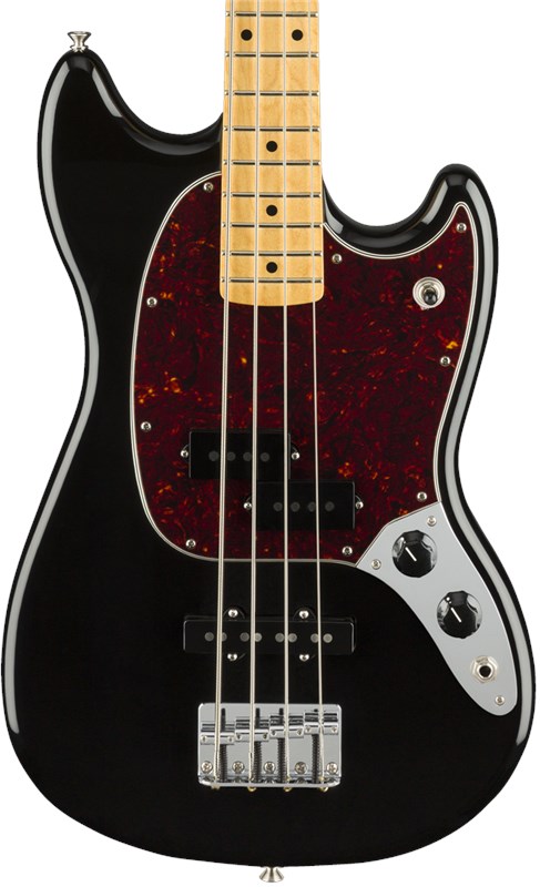 Fender Fsr Player Mustang Bass Pj Black Gak 1205