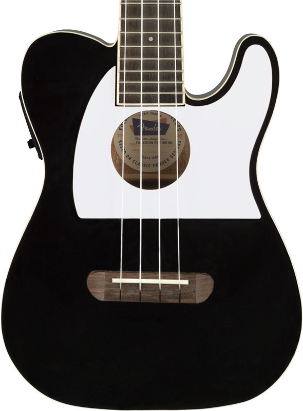 Fender Fullerton Tele Uke, Black