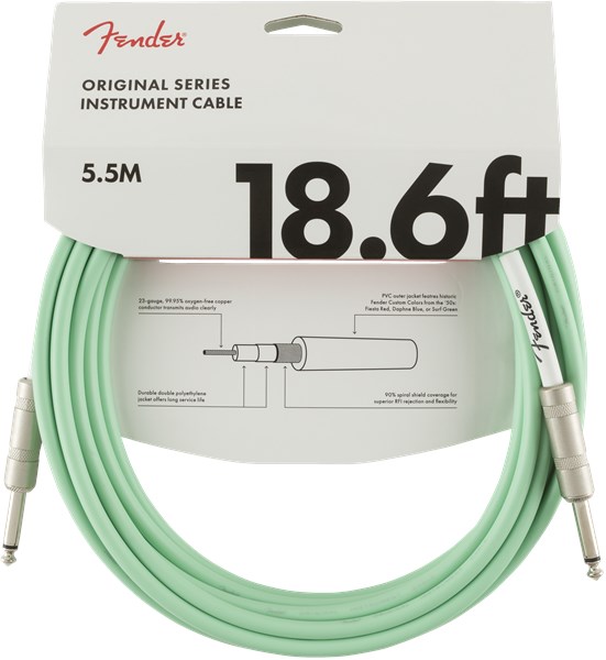 Fender Original Cable Surf Green 18.6ft