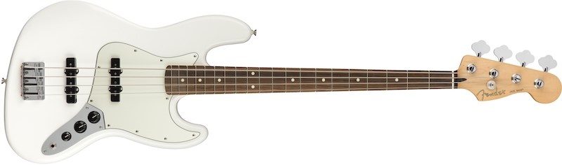 Player Jazz Bass Polar White ?Pau Ferro 