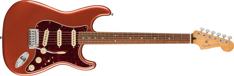 Player Plus Strat Aged Candy Apple Red 1