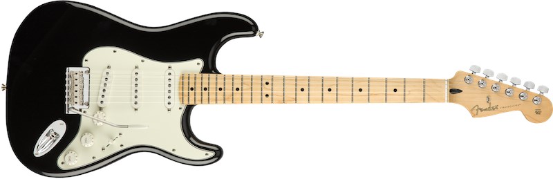 Player Stratocaster Black Maple