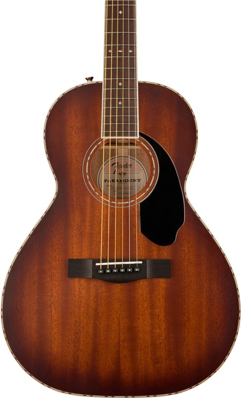 Fender PS-220E Mahogany Cognac Burst Front