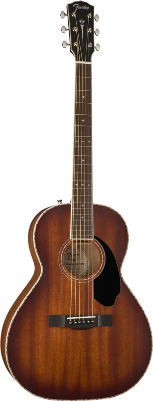 Fender PS-220E Mahogany Cognac Burst Tilt