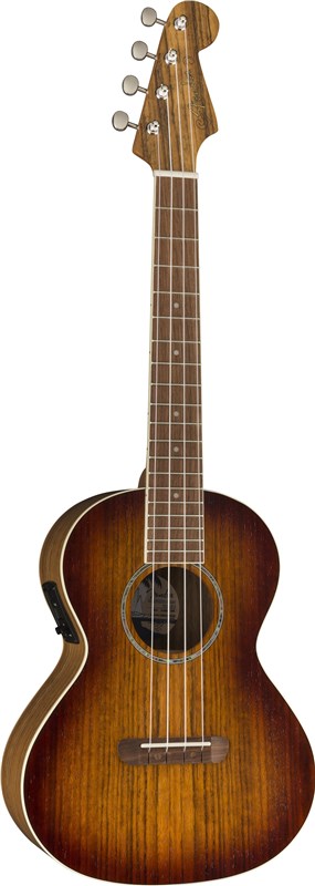 Fender Rincon Tenor Ukulele, Aged Cognac Burst