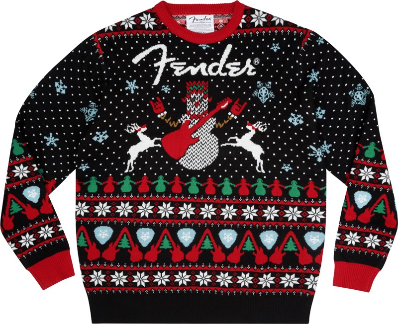 Fender Ugly Chirstmas Sweater, Medium