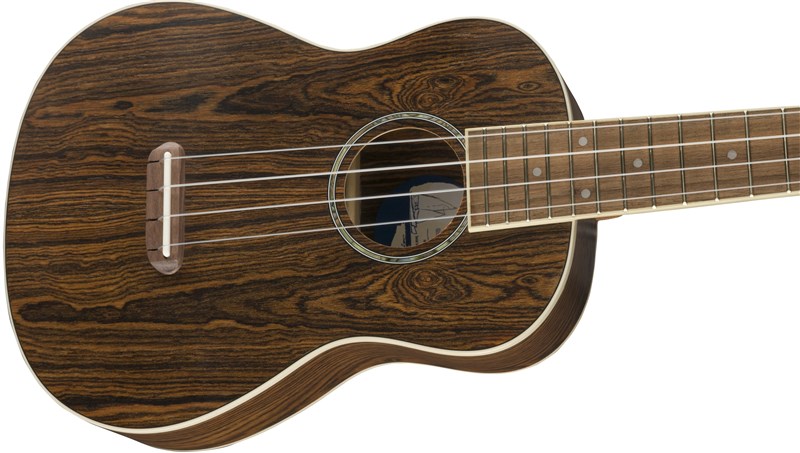 Fender Zuma Exotic Concert Ukulele, Bocote