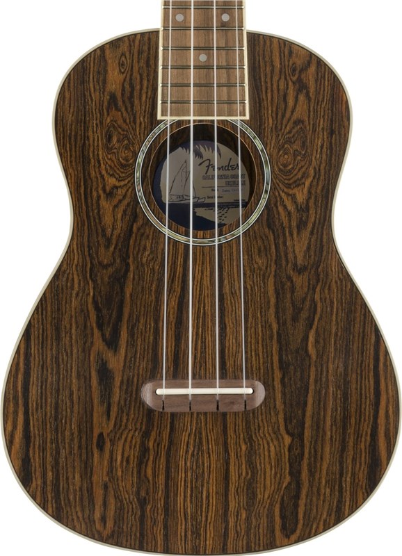 Fender Zuma Exotic Concert Ukulele, Bocote