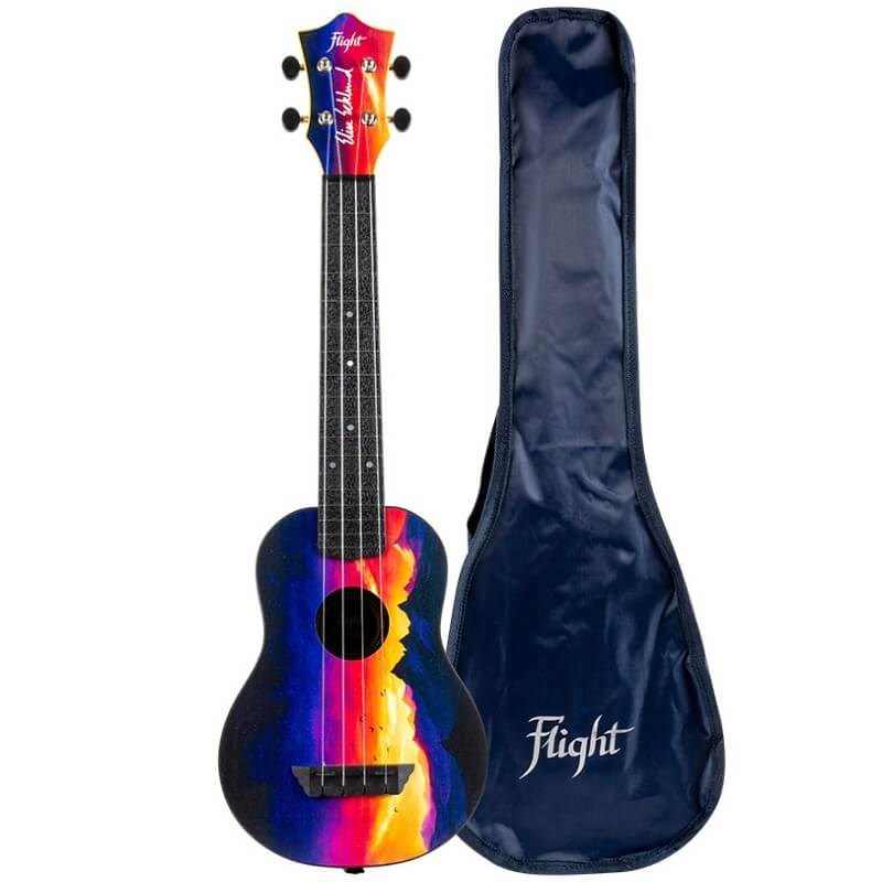 Flight Elise Ecklund ABS Concert Travel Ukulele