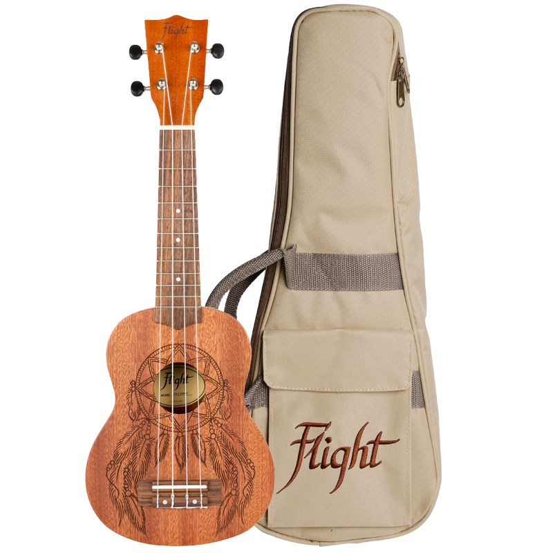 Flight NUS350DC Soprano Ukulele, Dreamcatcher