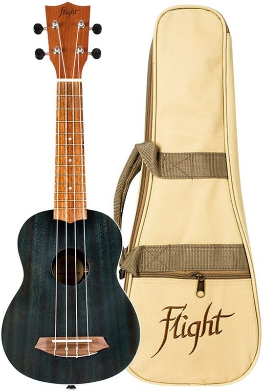 Flight NUS380 Soprano Ukulele Topaz