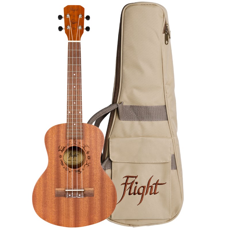 Flight NUT310 Tenor Ukulele, Sapele