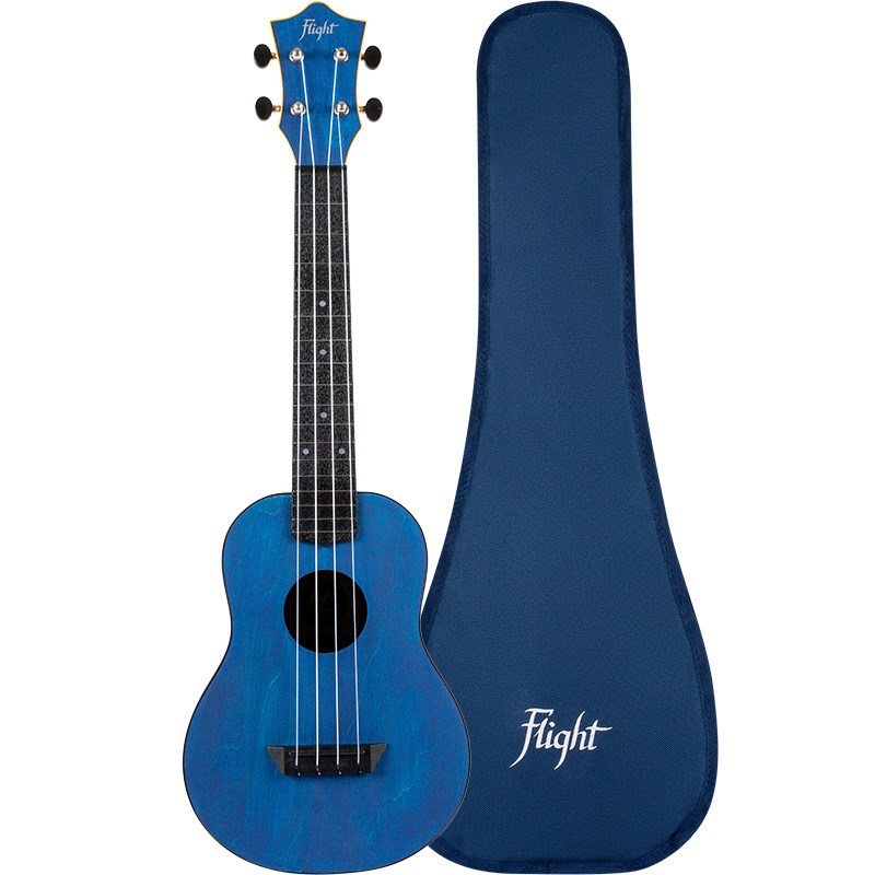 Flight TUC35 ABS Concert Travel Ukulele, Dark Blue