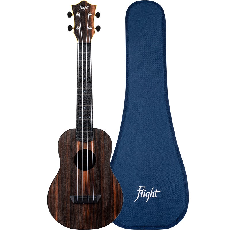 Flight TUC55 ABS Concert Travel Ukulele, Amara