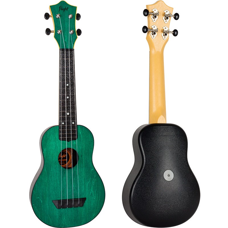 Flight TUS35 ABS Soprano Travel Ukulele, Green