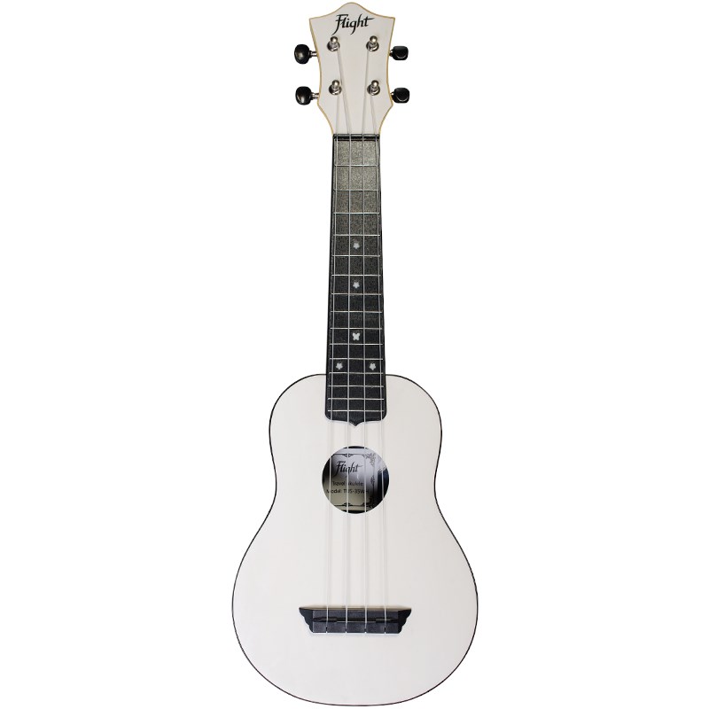 Flight TUS35 ABS Soprano Travel Ukulele, White