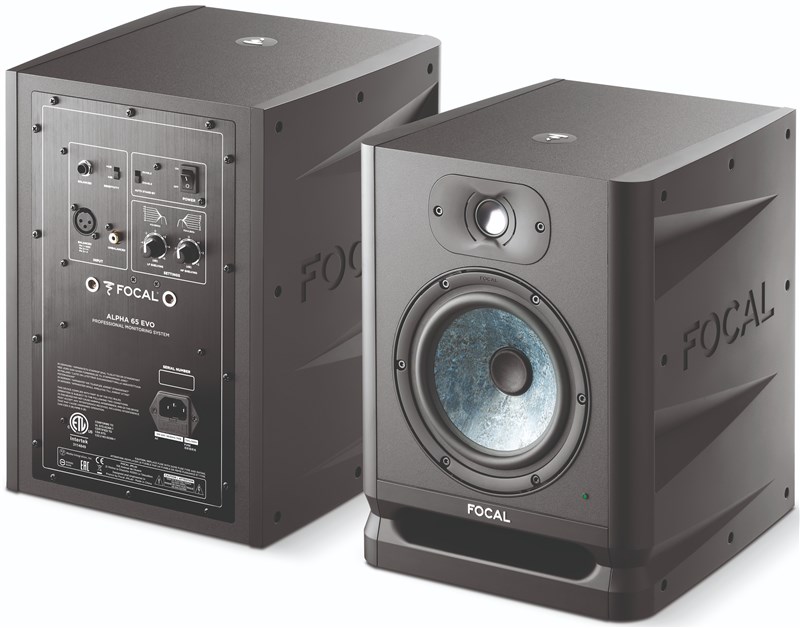 Focal Alpha 65 - Front & Back No Grille