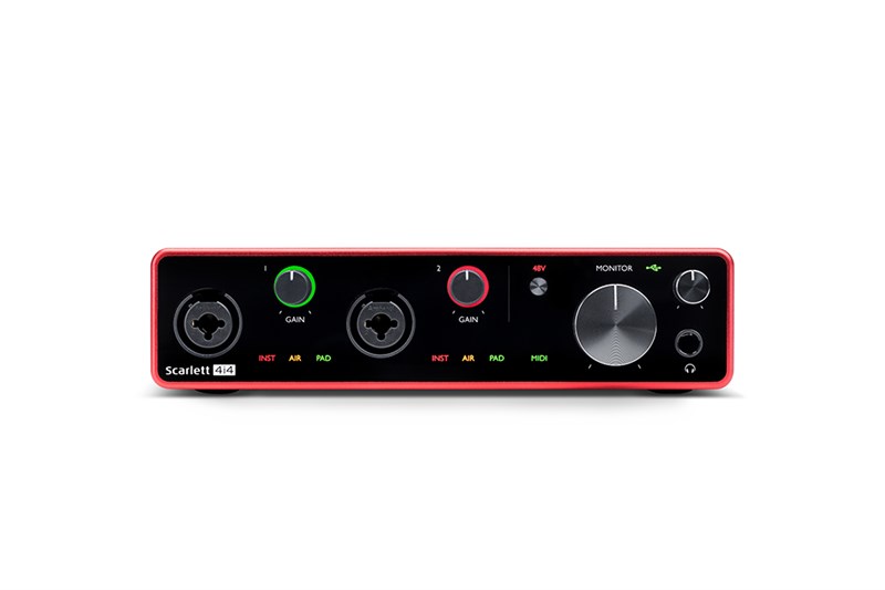 Focusrite Scarlett 4i4 USB Audio Interface